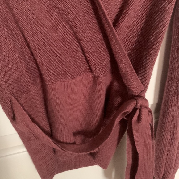 Express Faux Wrap Sweater - Picture 3 of 4